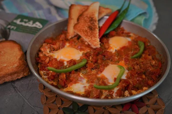 آشپزی هفته؛ املت شاکشوکا