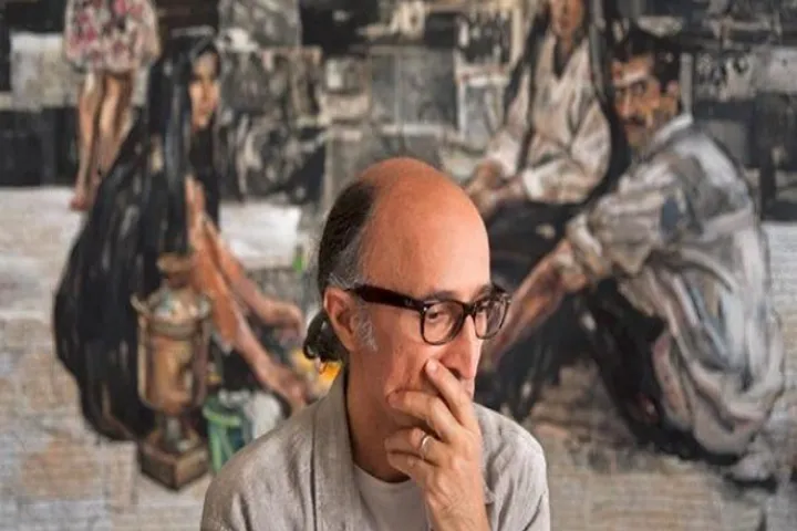 نقاشی‌های "رضا دوست" از خشونت بر زنان ایرانی می‌گوید