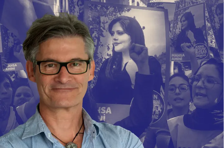 زنان ایرانی به ما درس شهامت می‌دهند