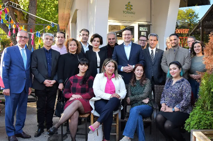 دیدار رهبر جدید حزب محافظه‌کار کانادا با فعالان و شخصیت‌های جامعه ایرانی مونترال