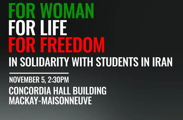 گردهمایی دیگری از ایرانیان مونترال در حمایت از دانشجویان ایران