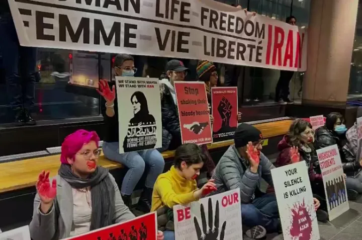 حمایت یکپارچه دانشجویان ایرانی مونترال از خیزش دانشگاهیان ایران