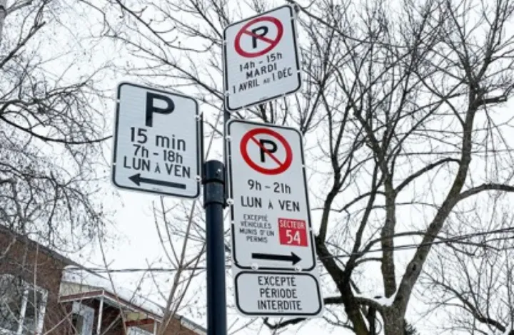 تابلوهای پارک خودرو در مونترال گمراه‌کننده هستند، طرحی برای حل این مشکل تهیه شده است