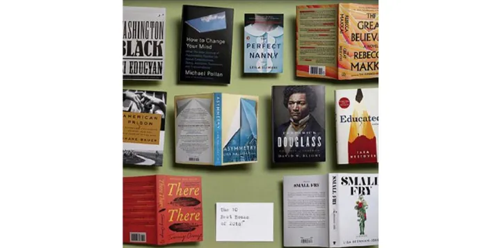 سال 2018، کتاب‌های ناب و چهار نویسندهٔ برتر