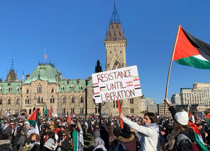 آیا موافق حضور ایرانیان کانادا در تجمعات حمایت از فلسطین هستید؟