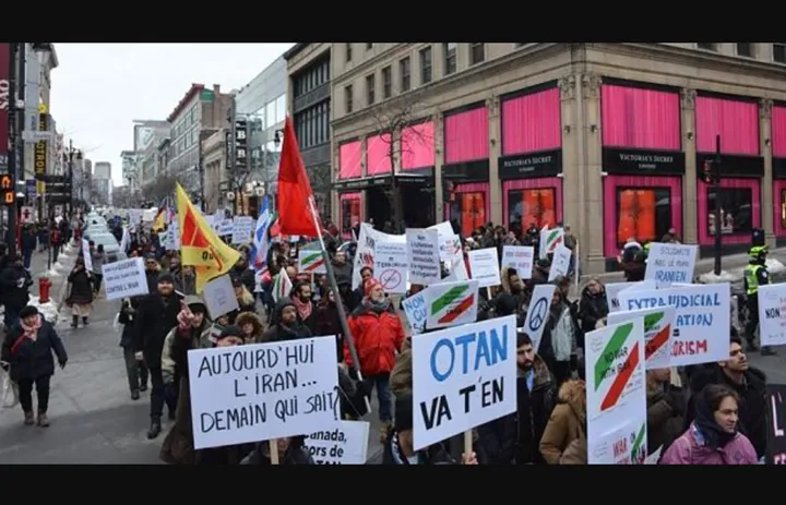 سخنرانان تظاهرات ضد جنگ مونترال چه گفتند؟