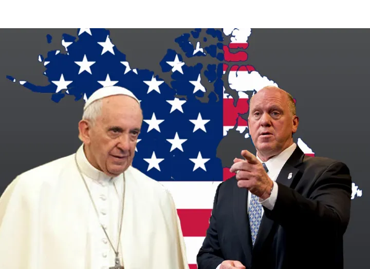 نماینده ترامپ به پاپ: برو واتیکان رو درست کن