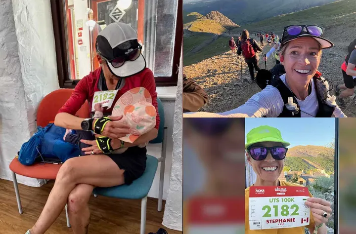 ماراتن مادرانه: رکوردشکنی زنی که با نوزادش دوید